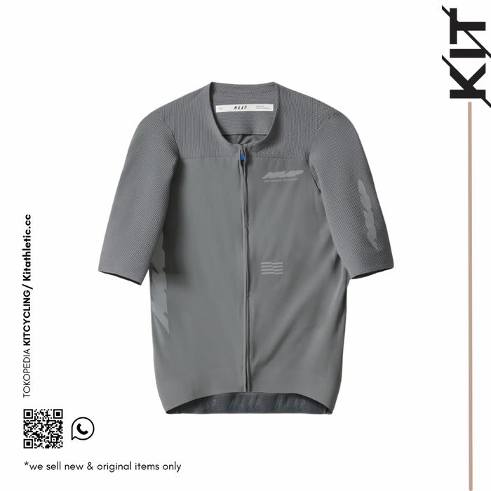 Gambar MAAP - Eclipse Pro Race Jersey - Pewter / White - Pewter, S dari KitAthletic undefined Tokopedia