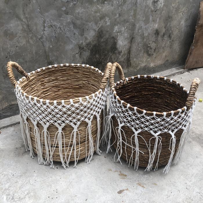 Gambar Keranjang anyam Big size Satuan - D, M dari Ourliving id undefined 2 Tokopedia