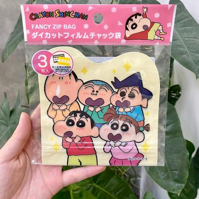 Gambar Zipper Bag Fancy Zip Bag Daiso Jepang Sinchan Shiro Sanrio Melody Cinnamorol Kuromi Pompompurin Plastik Pvc Unik Lucu Gift Hadiah Kado By Dreamy Joyfun - Sinchan Biru dari Dreamy Joyfun undefined 4 Tokopedia