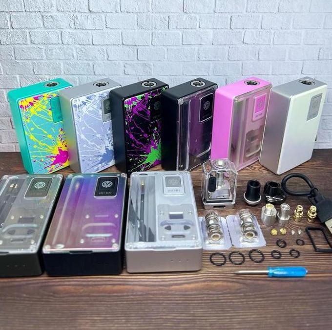 Gambar Centaurus B80 Space Silver Pod Mod Kit 80W 18650 AIO Kit With Centaurus Boro Tank by LostVape Authenic MurMer - Gush Black dari Avenfield undefined Tokopedia