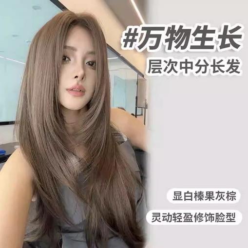 Gambar Wig Renda Kecil Abu Coklat Lurus Panjang Untuk Penyamaran Rahasia dari Nikeldon undefined Tokopedia