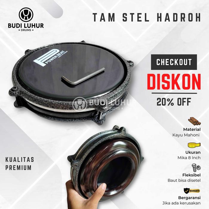 Gambar Alat Musik Tam Tung Mika 8 inch Keplak Rebana Hadroh Sholawat Standar - Tam Ring Cor dari Lapak Kendang undefined Tokopedia