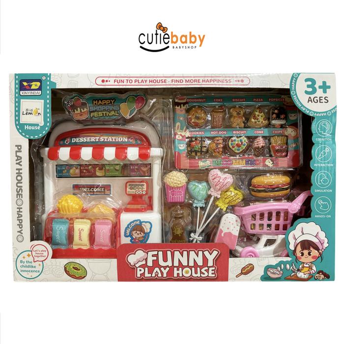 Jual MAINAN ANAK JUALAN PERMEN FUNNY PLAY HOUSE SNI Kota