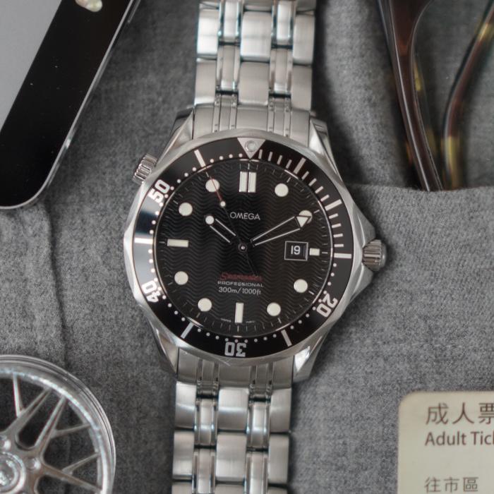 Jam Tangan Omega Seamaster Diver 300m Black Jual Omega Black