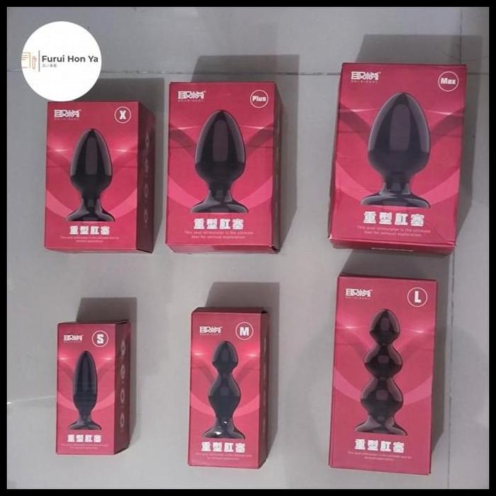 Gambar BUTTPLUG BUTT PLUG ANAL PLUG JUMBO SIZE SILICONE BLACK BEST SELLER - S dari Agra Milo undefined Tokopedia