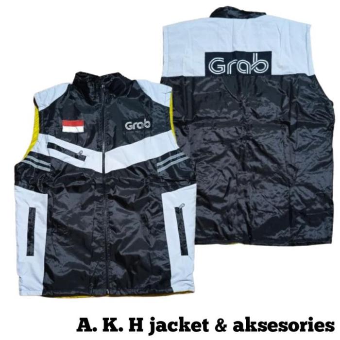 Gambar real picture#bordir#rompi bunglon maxim grab#rompi bolak balik grab maxim#bahan ori#keren#murah#antiair#waterproof# - Sirip abu grab, M dari Toko Pesona ID undefined Tokopedia