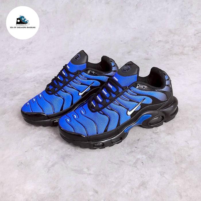 Sepatu Nike Nike Air Max Plus Black And Blue Jual Sepatu Nike Air
