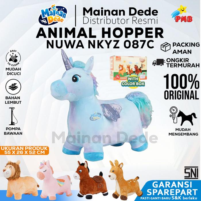 Gambar Mainan Anak ELECTRIC VEHICLE ANIMAL SERIES - NUWA NKYZ 077C NKYZ077C - Nkyz087C Blue, DUS BAWAAN dari Mainan Anak Dede undefined Tokopedia