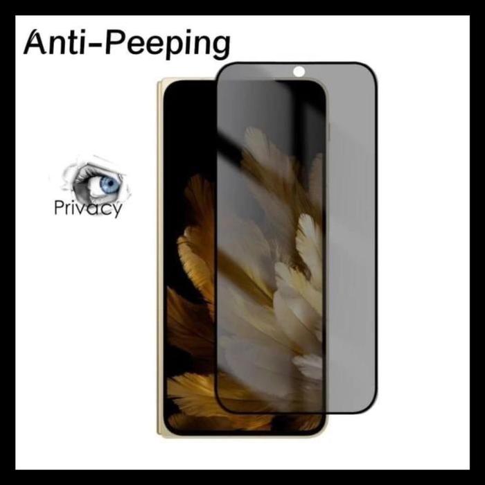 Gambar Oppo Find N5 5G Tempered Glass Spy Full Frame Screen Guard Protector Anti Gores Fold - TG-SPY-FRAME, OPPO FIND N5. dari Markas acc 88 undefined Tokopedia