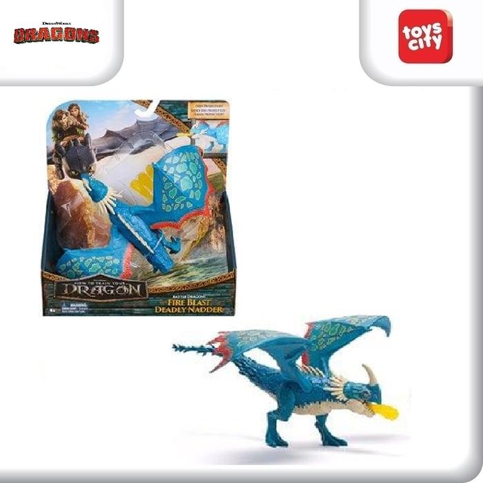 Gambar How to Train Your Dragon Battle Dragons Action Assorted Mainan Anak Action Figure - Deadly Nadder dari Toys City undefined Tokopedia