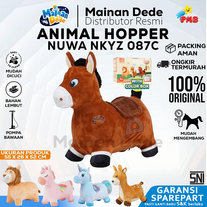 Gambar Mainan Anak ELECTRIC VEHICLE ANIMAL SERIES - NUWA NKYZ 077C NKYZ077C - Nkyz087C Horse, DUS BAWAAN dari Mainan Anak Dede undefined Tokopedia