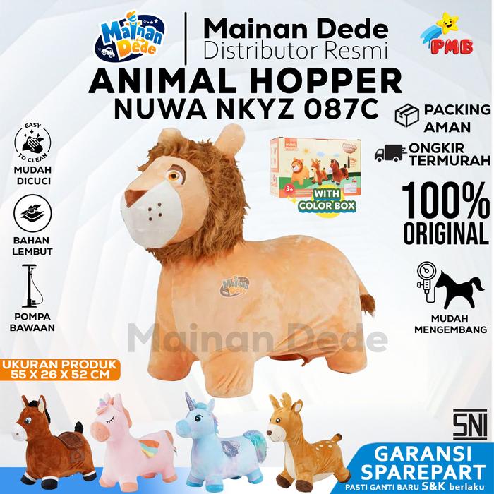 Gambar Mainan Anak ELECTRIC VEHICLE ANIMAL SERIES - NUWA NKYZ 077C NKYZ077C - Nkyz087C Lion, DUS BAWAAN dari Mainan Anak Dede undefined Tokopedia