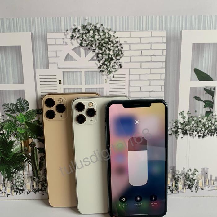 Gambar HP Apple iPhone 11 Pro Max 64GB/256GB/512GB Second Original Ex Internasional Mulus Fullset Bergaransi 100% Original - 64, Black Sim dari tulusdigital168 undefined Tokopedia