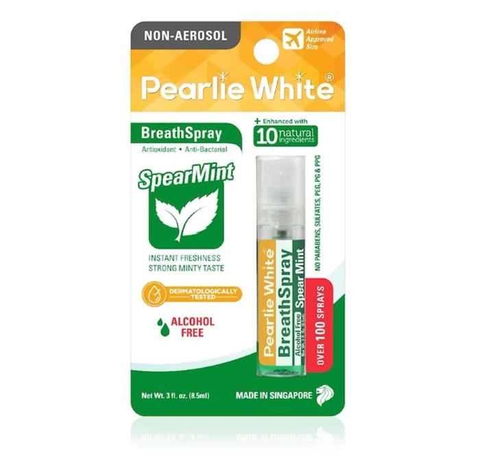 Gambar Pearlie White Breath Spray Icy Mint - SpearMint dari Haymarket undefined Tokopedia