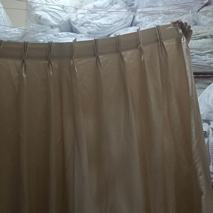 Gambar gorden ex hotel untuk jendela - L100cm x T150cm dari pilihan linen hotel dan villa undefined Tokopedia