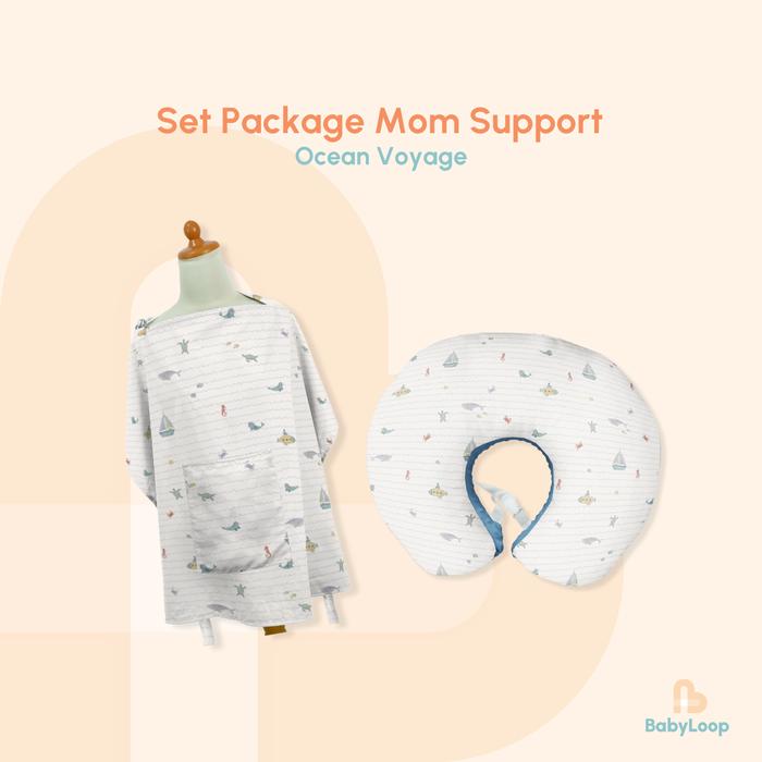 Gambar Paket Hemat - Set Package Mom Support - Baby Loop - Ocean Voyage dari Baby Loop Authorized Reseller undefined Tokopedia