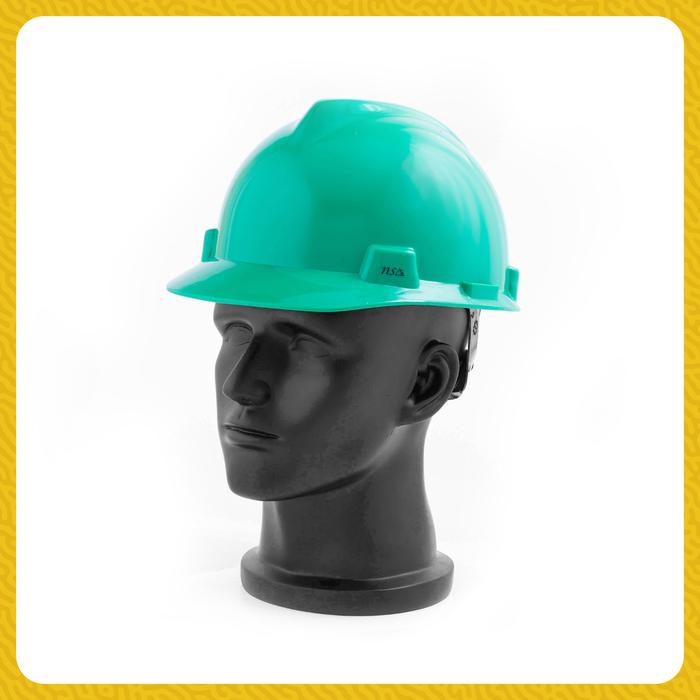 Gambar Topi Helm Proyek NSA, Fastrac Putar - SNI - Hijau dari KLIK Safety Store undefined Tokopedia