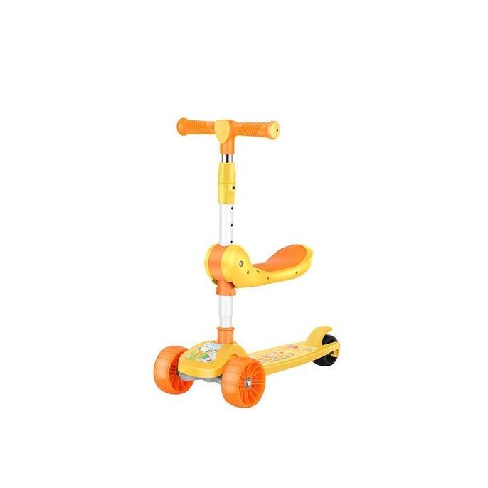 Gambar Mainan Anak Skuter Otoped Sepeda Duduk 3 Roda 2in1 2 in 1 Scooter Duduk Music Roda Led Menyala Ketika Berputar SIT AND RIDE Hadiah Anak 2 3 4 5 6 7 Tahun Latihan Keseimbangan Kaki - Kuning dari Nindah-Nin undefined Tokopedia