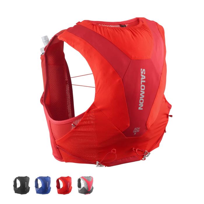 Jual Salomon Adv Skin New Series 2025 Abu Abu Merah, L Kota