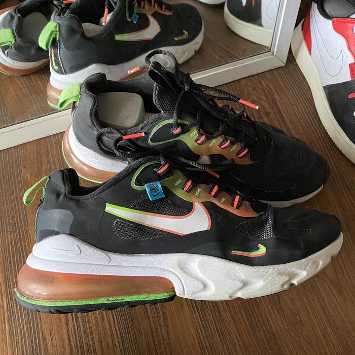 Nike Footwear Nike Air Max 270 React Worldwide Black Max 270 React