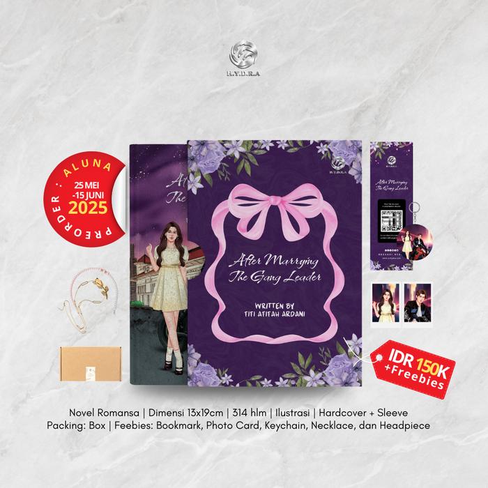 Gambar AFTER MARRYING THE GANG LEADER - AU TikTok by @fi.fi4uthor - Novel Remaja Redaksi Hydra - Aluna dari Redaksi Hydra undefined Tokopedia