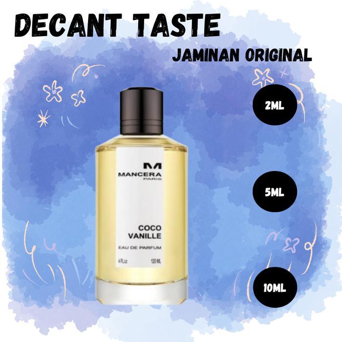 Decant Parfum Mancera Coco Vanille EDP 2ml di Decant Taste Tokopedia