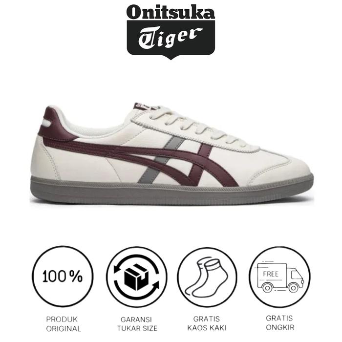 Jual Onitsuka Tiger Mexico 66 Tokuten Burgundy Grey Cream Maroon