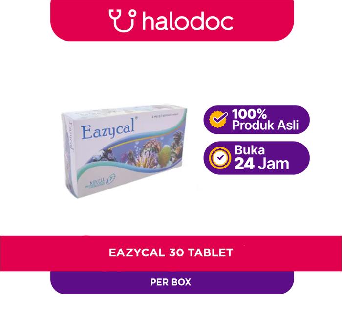 Gambar Eazycal 30 Tablet - Vitamin Suplemen dari Halodoc Official Store undefined Tokopedia