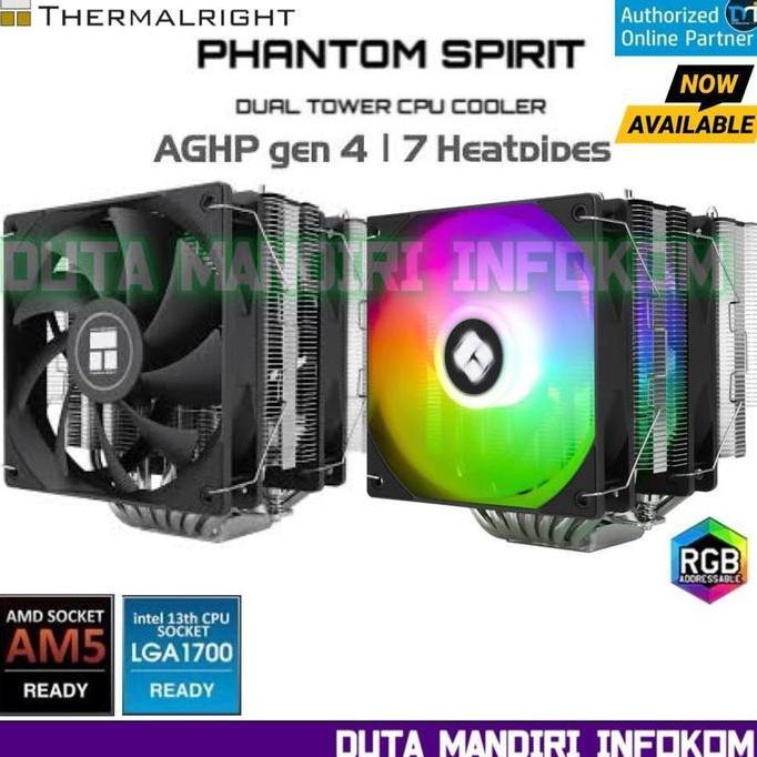 Jual ThermalRight Phantom Spirit 120 SE I ARGB Dual Tower Air