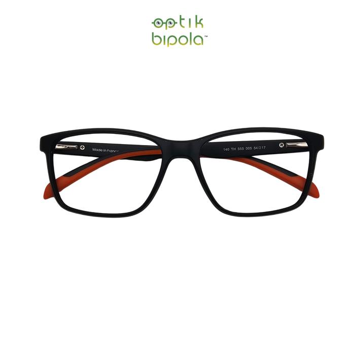 Gambar Frame Kacamata Tag Heuer 555 Black/Orange Unisex Pria Wanita - Tanpa Lensa dari Optik Bipola Jakarta undefined Tokopedia