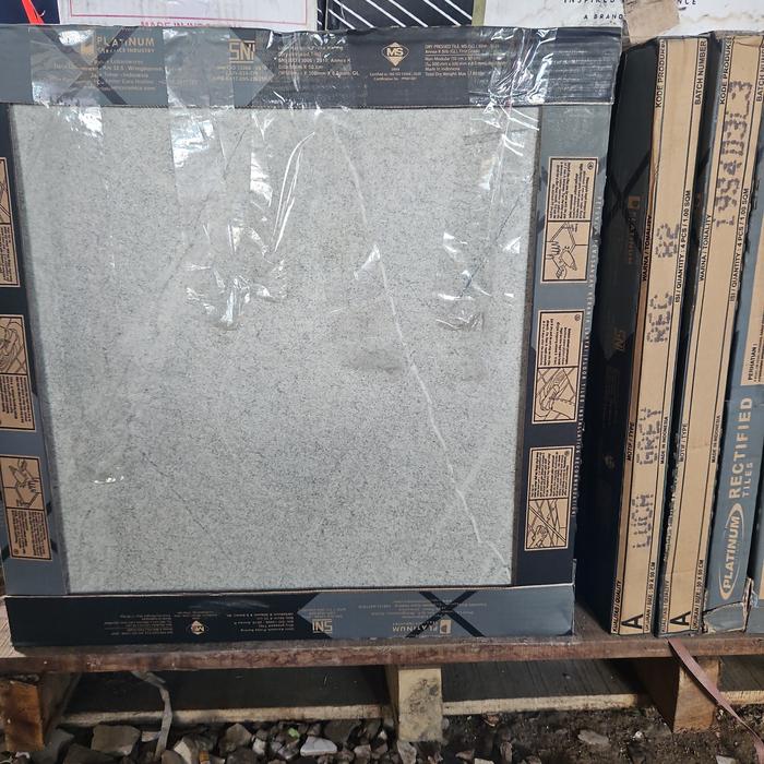 Gambar Keramik Lantai Platinum Luca Series 50x50 cm Kw 1 - Grey dari Mandiri Jaya Keramik undefined Tokopedia