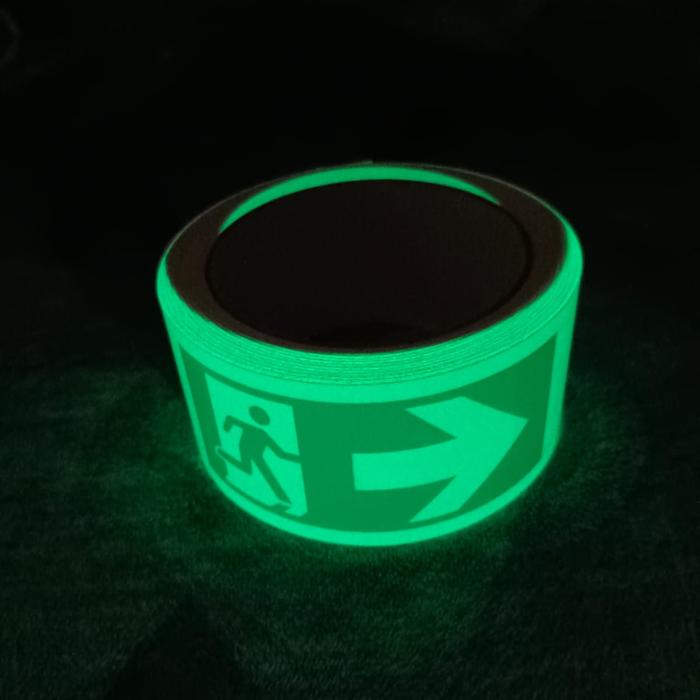 Gambar STIKER FOSFOR GLOW IN THE DARK STICKER GLOW TAPE  MENYALA 5CM - kanan dari Asr 24 undefined Tokopedia