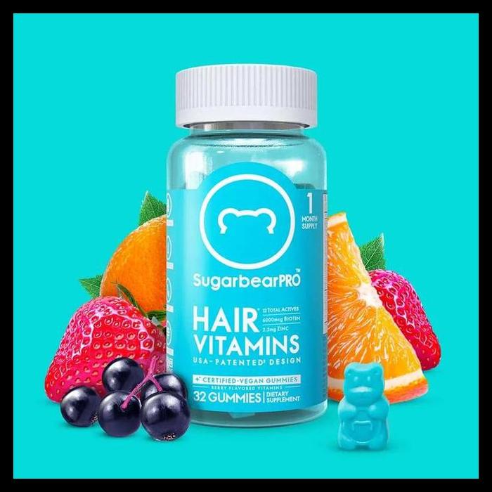 Gambar Sugarbearhair Hair Vitamin / Vegetarian Gummy / Sugar Bear Hair - 1 Bulan dari zidane_ofc undefined Tokopedia