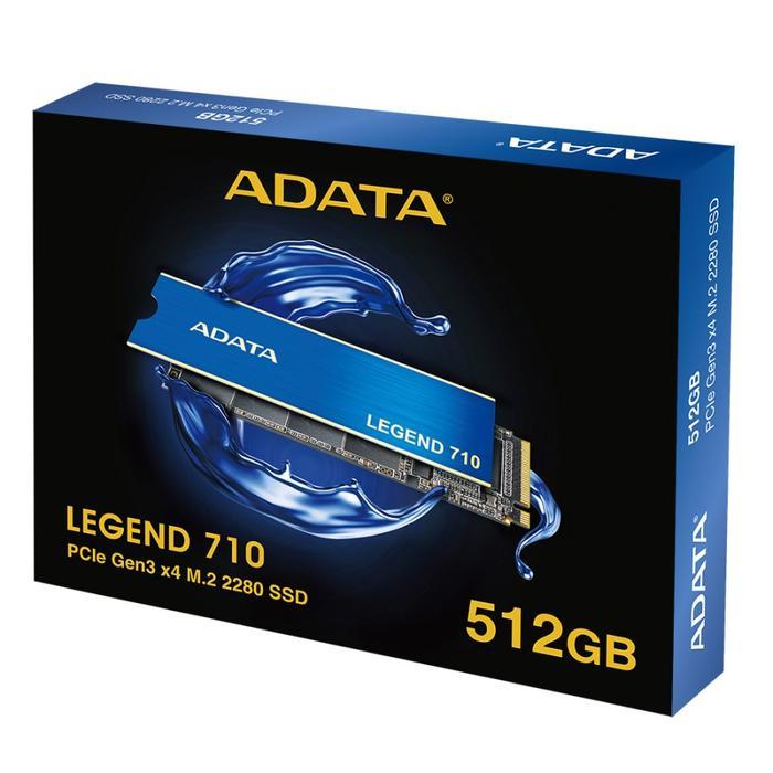 Jual SSD ADATA LEGEND 710 512GB SSD NVME PCIe Gen3x4 2280