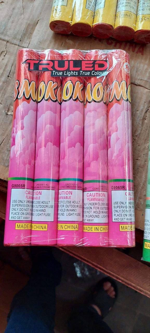 Gambar Smoke Bomb N1 N2 / Bom Asap / Asap Warna / Pipa Asap / Smoke Colour 60 DETIK - MERAH PANJANG dari TRUBUS LED undefined Tokopedia
