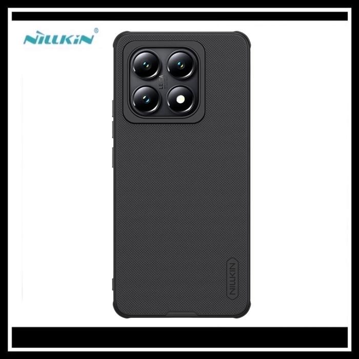 Gambar Xiaomi 14T / Mi 14T Pro 5G Nillkin Frosted Shield Pro Original Casing Hard Case Soft Silicone Cover Bumper - BLACK., XIAOMI 14T. dari Case Thebest undefined Tokopedia