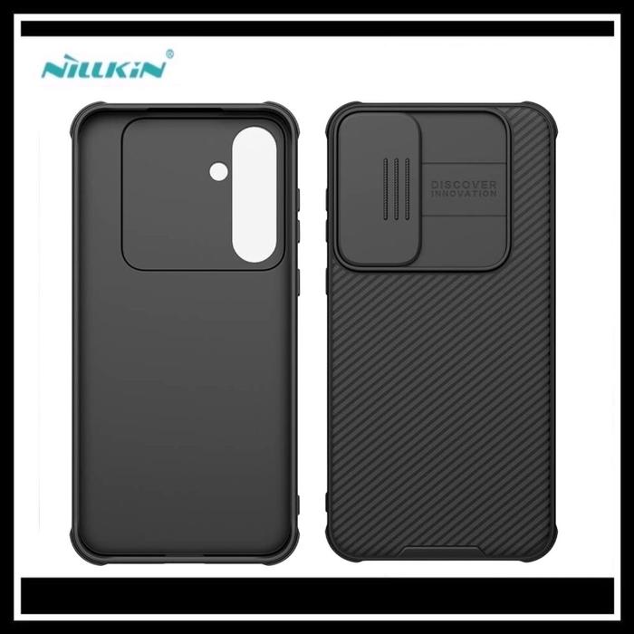 Gambar New Case For Samsung Galaxy A26 / A36 / A56 / A55 5G Nillkin Camshield Pro Original Casing Hard Case Soft Silicone Cover Bumper - BLACK., SAMSUNG A55 5G dari Case Thebest undefined Tokopedia