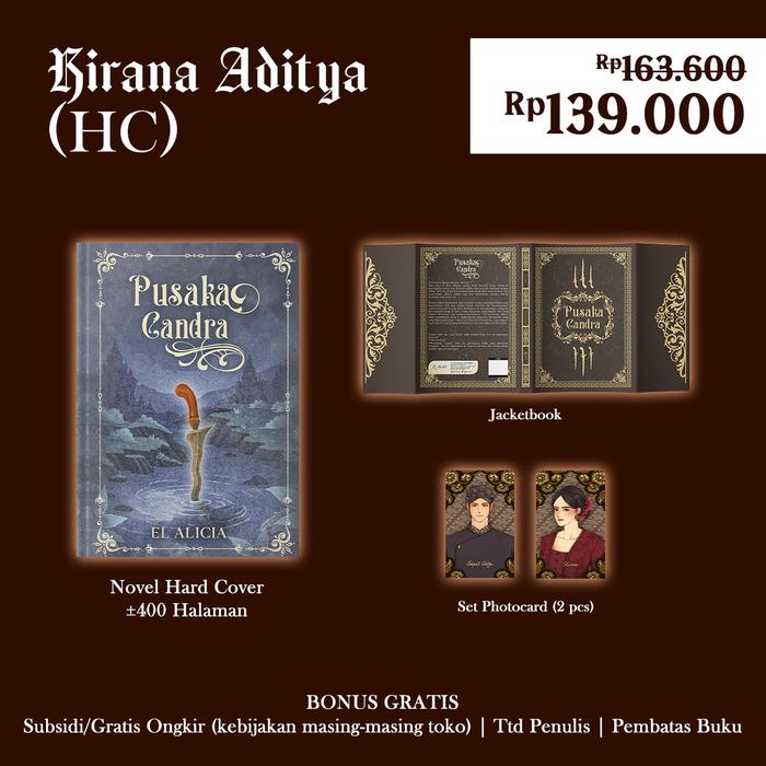 Gambar PRE ORDER - Buku Novel -  Buku: Pusaka Candra - El Alicia - Akad - Bumifiksi - KIRANAADITYA HC dari BumifiksiJogjakarta Kab. Sleman Tokopedia