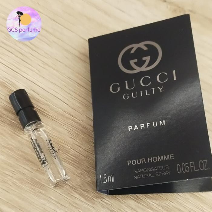 Jual vial parfum Gucci guilty pour homme 1,5 ml parfum Kab