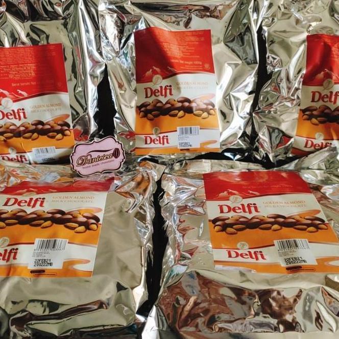 Gambar VIRAL BERKUALITAS delfi almond 1 kg coklat kiloan grosir coklat delfi - Packing Biasa dari UD. Berkah Olshop undefined 4 Tokopedia