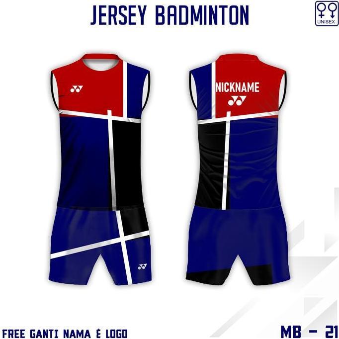 Gambar Setelan jersey kaos badminton malaysia olympic baju olah raga singlet bulutangkis terbaru - Biru, XS dari CV.BUDI SUKSES JAYA undefined Tokopedia