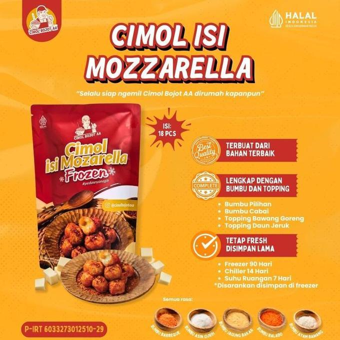 Gambar CIMOL BOJOT AA ISI MOZZARELLA DAUN JERUK FROZEN FOOD INSTANT - Asin Gurih dari storee telling undefined Tokopedia