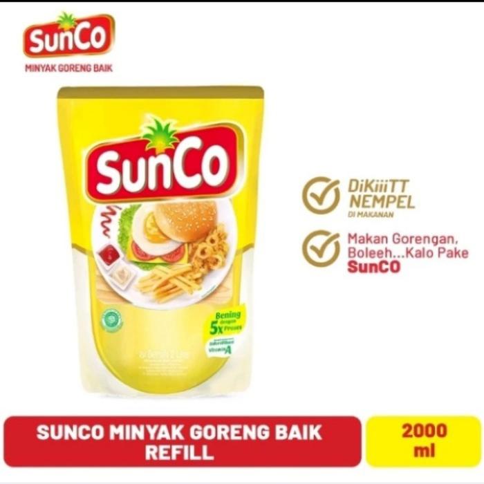 Gambar Sunco Minyak Goreng Refill 2 Liter 1 Liter 500ml - 500ml dari elania collection undefined Tokopedia