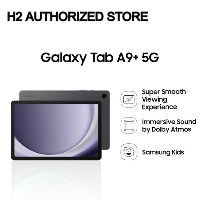 Gambar Samsung Galaxy Tab A9+ 5G 8/128GB - Graphite dari H2 Samsung Authorized undefined Tokopedia