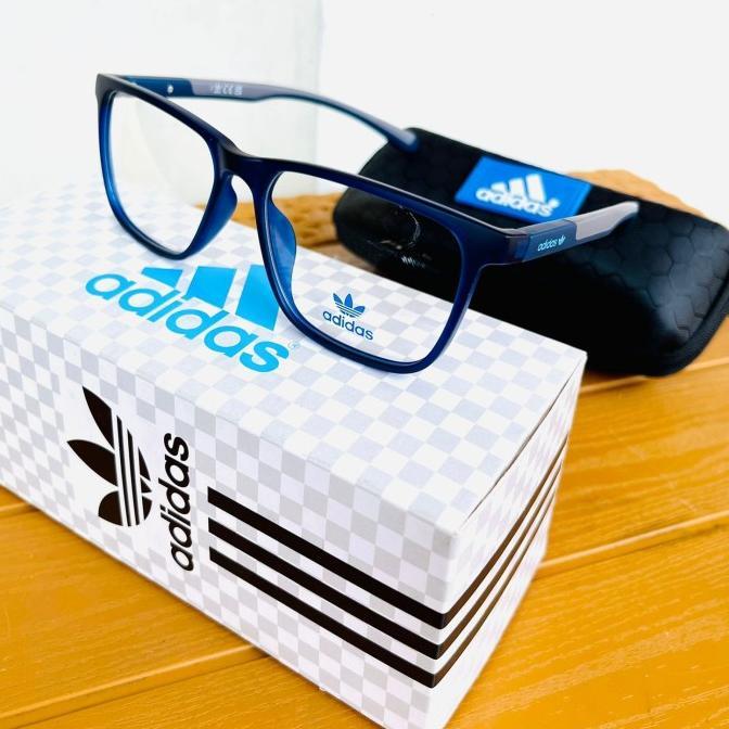 Gambar [RAY] Frame Kacamata ADIDAS AD8618 Kotak Sporty Pria Minus Baca Anti Radiasi - Abu-abu, PHOTOCROMIC dari AZERAY undefined 5 Tokopedia