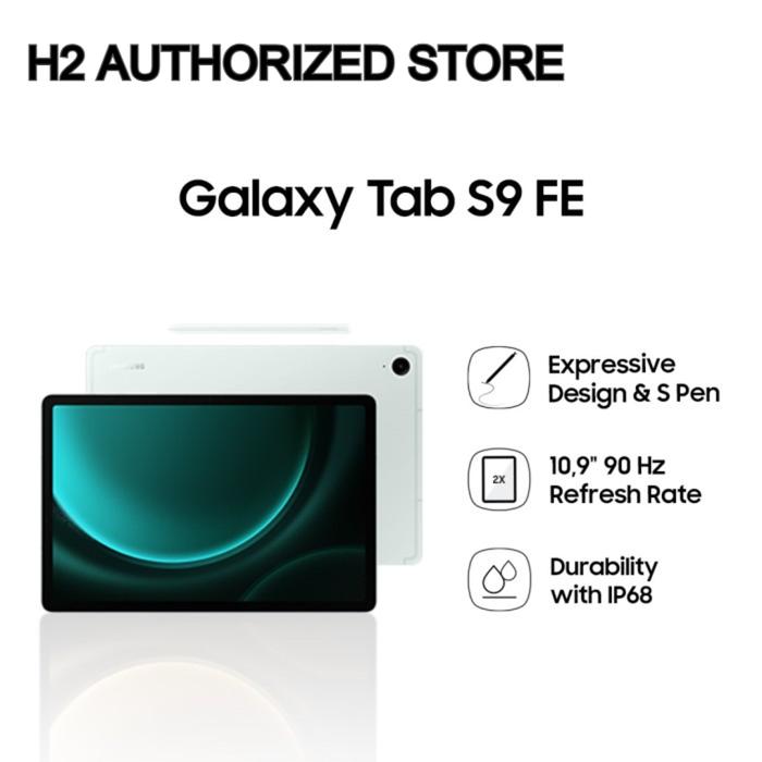 Gambar Samsung Galaxy Tab S9 FE 5G 6/128GB - Mint dari H2 Samsung Authorized undefined Tokopedia