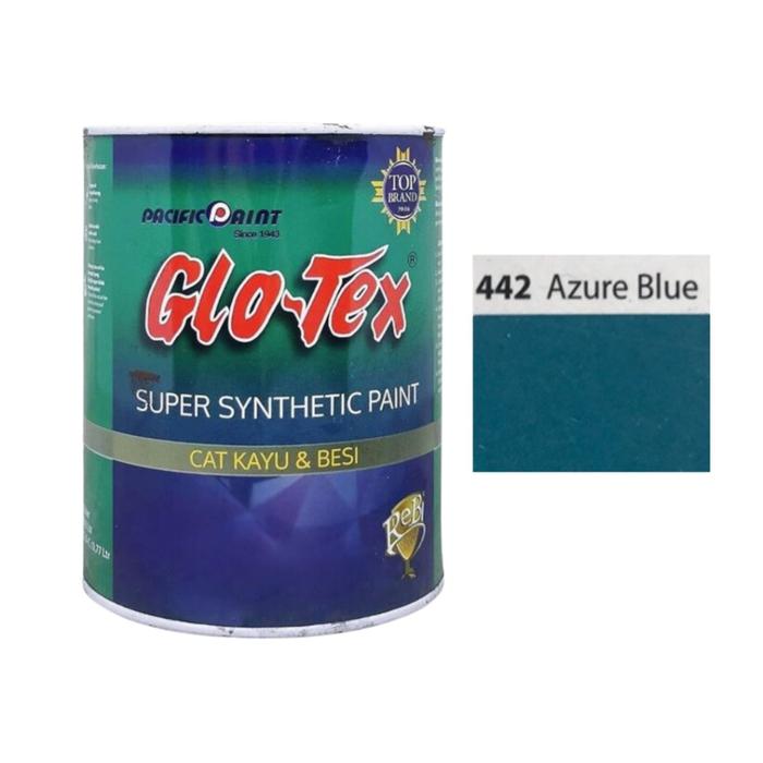 Gambar cat minyak kayu dan besi glotex 1 liter - 442 Azure Blue dari Toko Bangunan Gloria Jaya undefined Tokopedia