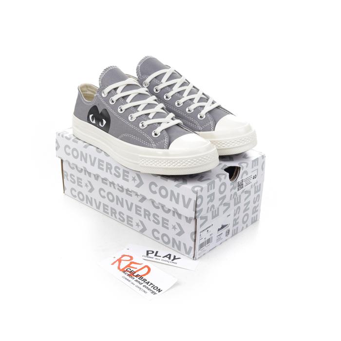 Promo Converse Comme Des Garcons Cdg Chuck 70s Ox Steel Grey 42