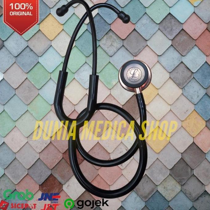 Gambar stetoskop littmann classic III / litman - black gold dari Shiny Shop Jkt undefined Tokopedia