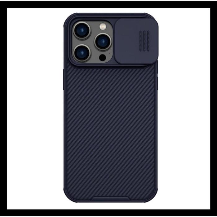 Gambar New Case For IPhone  17 / 17 Air / 16 / 16E / 15 / Pro / Plus / Max Nillkin Camshield Pro Original Hard Case Bumper Casing Silicone Cover - BLACK., IPHONE 15 6.1 dari Mr TheBest undefined Tokopedia